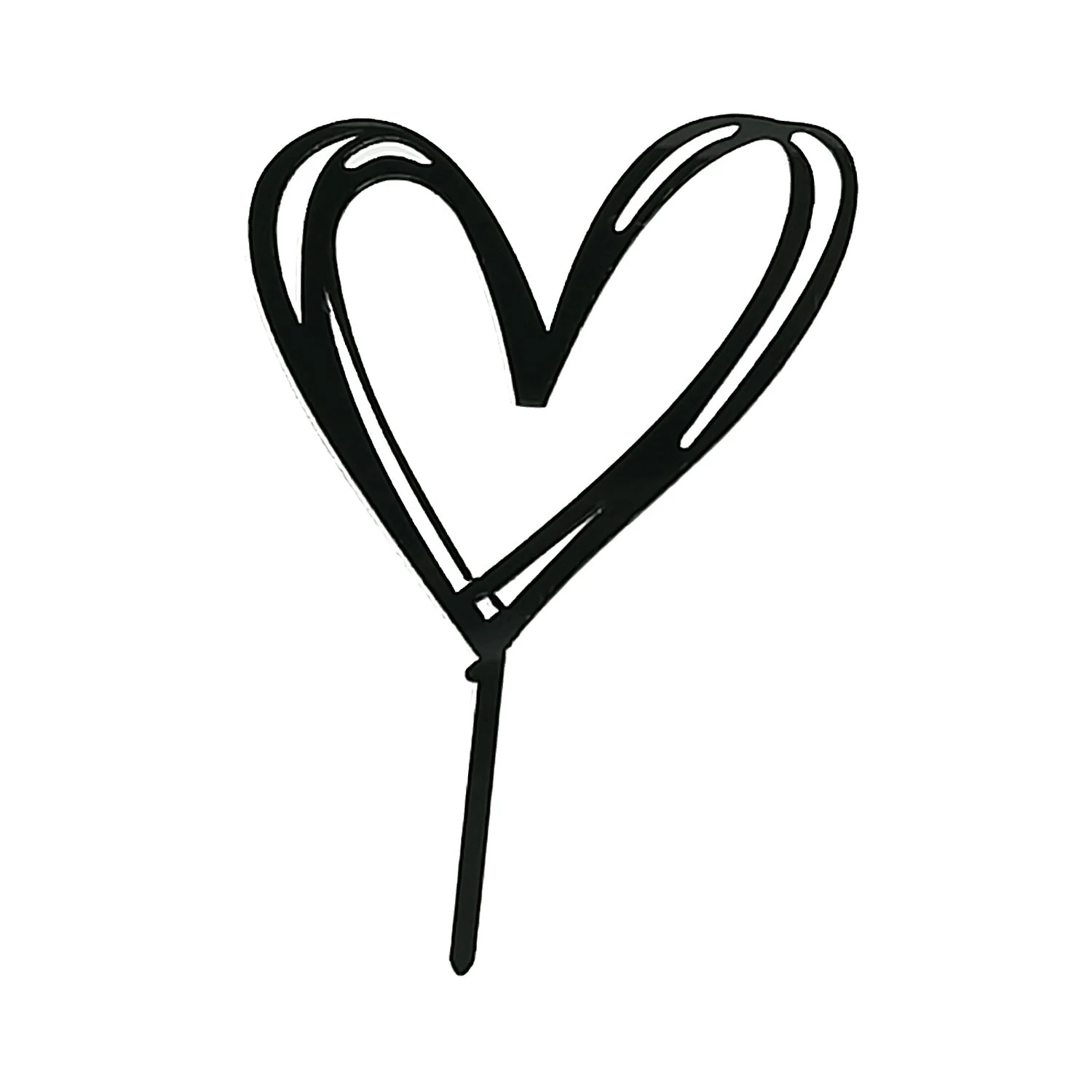 Doppelherz Liebe / Kuchenstecker – Bild 3