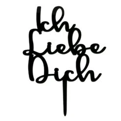 Ich Liebe Dich / Kuchenstecker