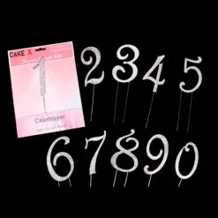 Strass Zahlen 11cm Hoch