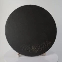 Schieferkunst: Personalisierte Cakeboards In 30 Cm