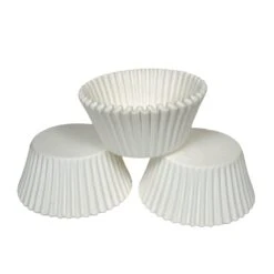 Weiße Muffinförmchen 100 Stück