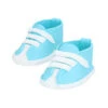 Fondant Baby Schuhe Blau