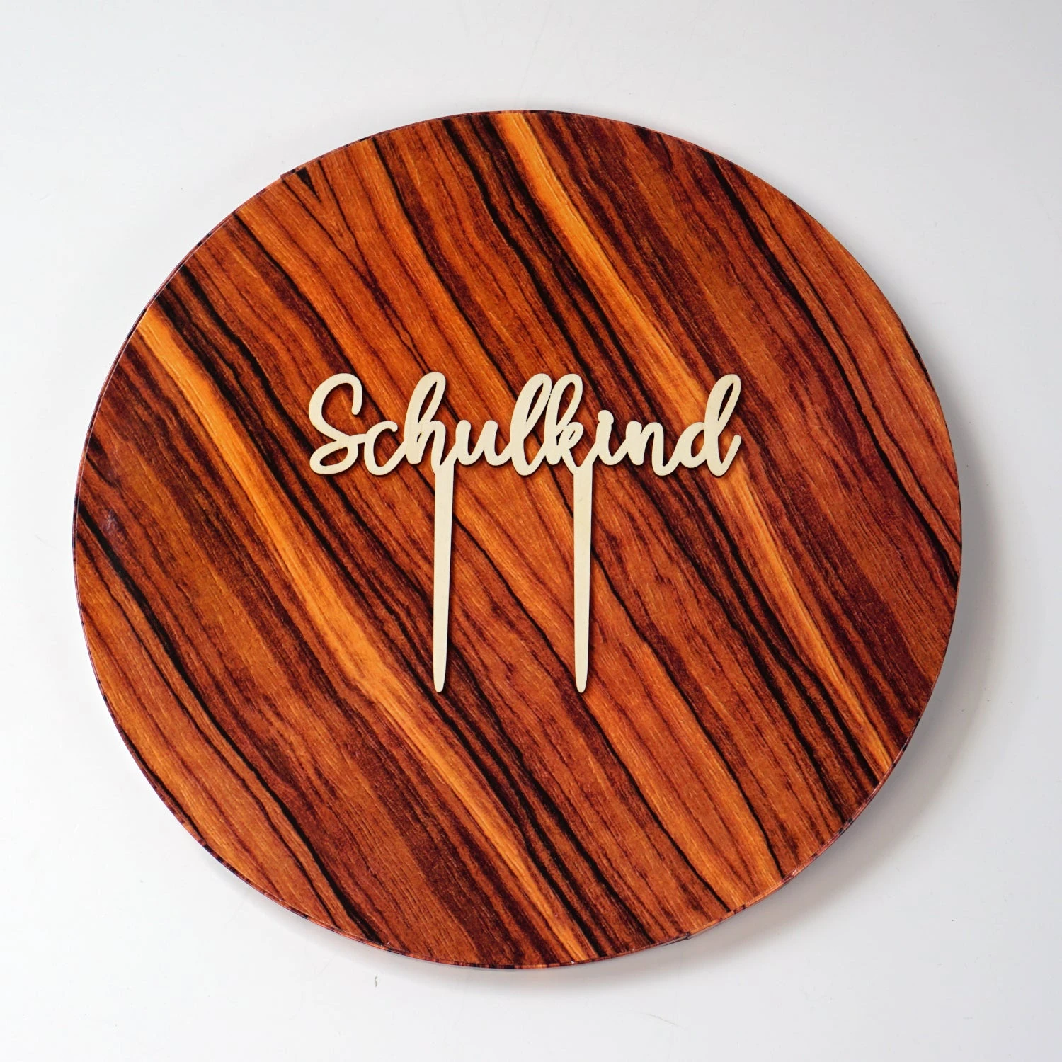 Schulkind Holz Kuchenstecker – Bild 3