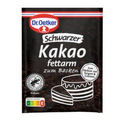 Dr. Oetker Schwarzer Kakao Zum Einfärben