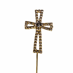 Strass Kreuz Silber Und Gold