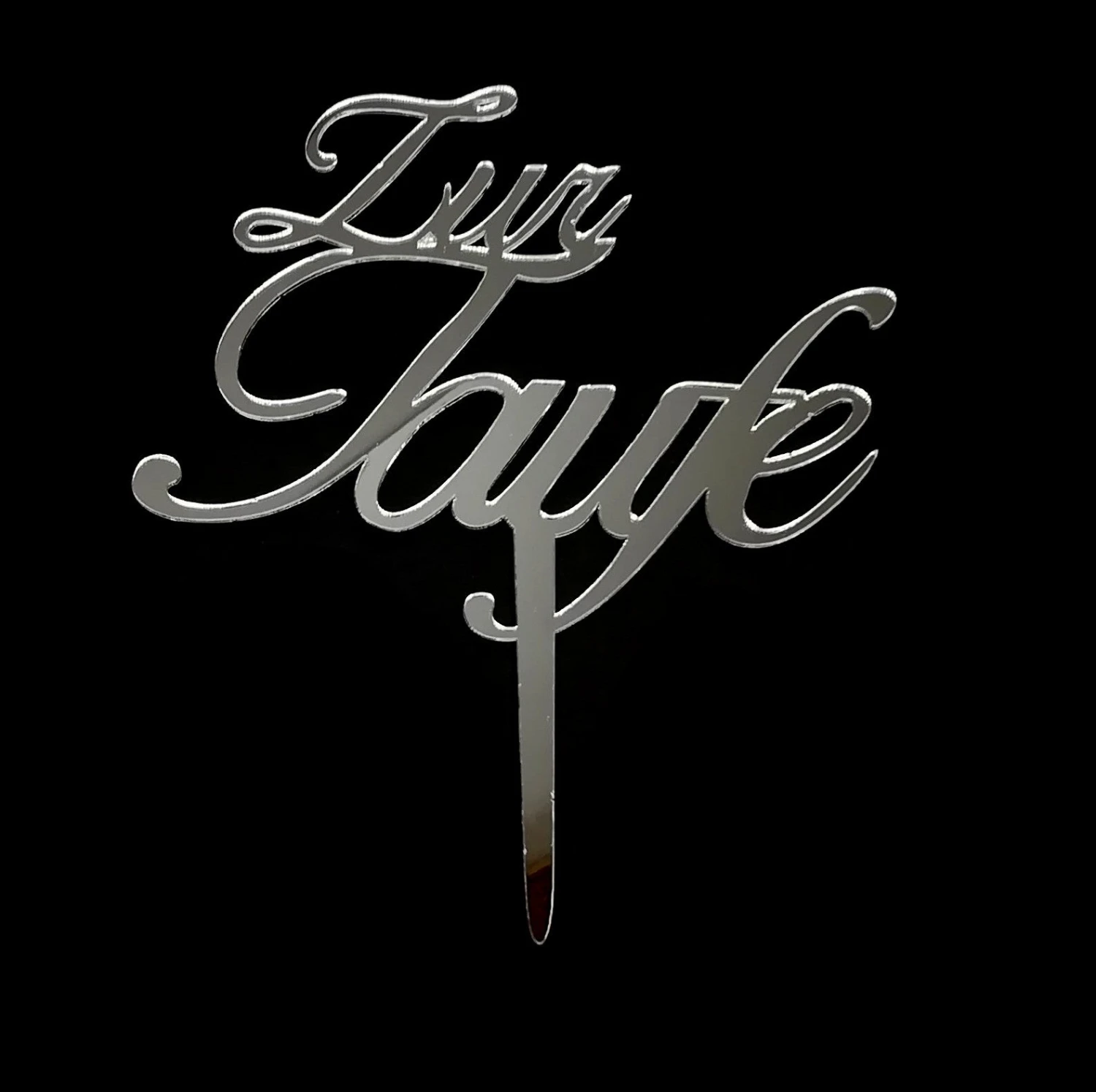 Zur Taufe / Kuchenstecker – Bild 4