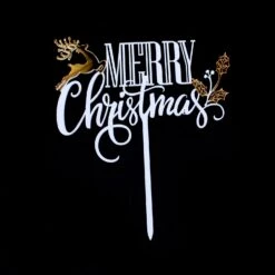 Merry Christmas / Kuchenstecker