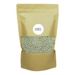 Zuckerperlen 7mm 100g Silber