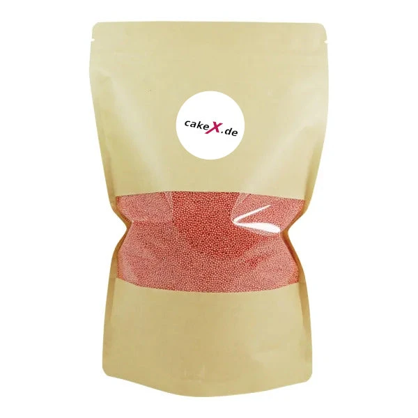 Zuckerperlen Nonpareilles 100g Rot